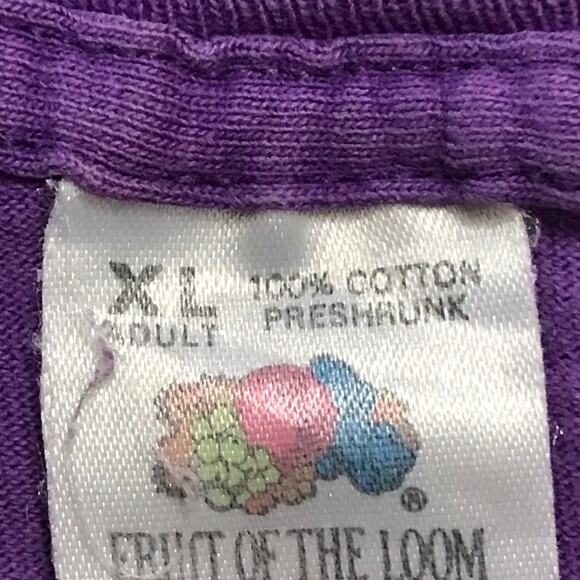 Vintage Fruit of the Loom Jasper Indiana tee XL - Picture 2 of 4